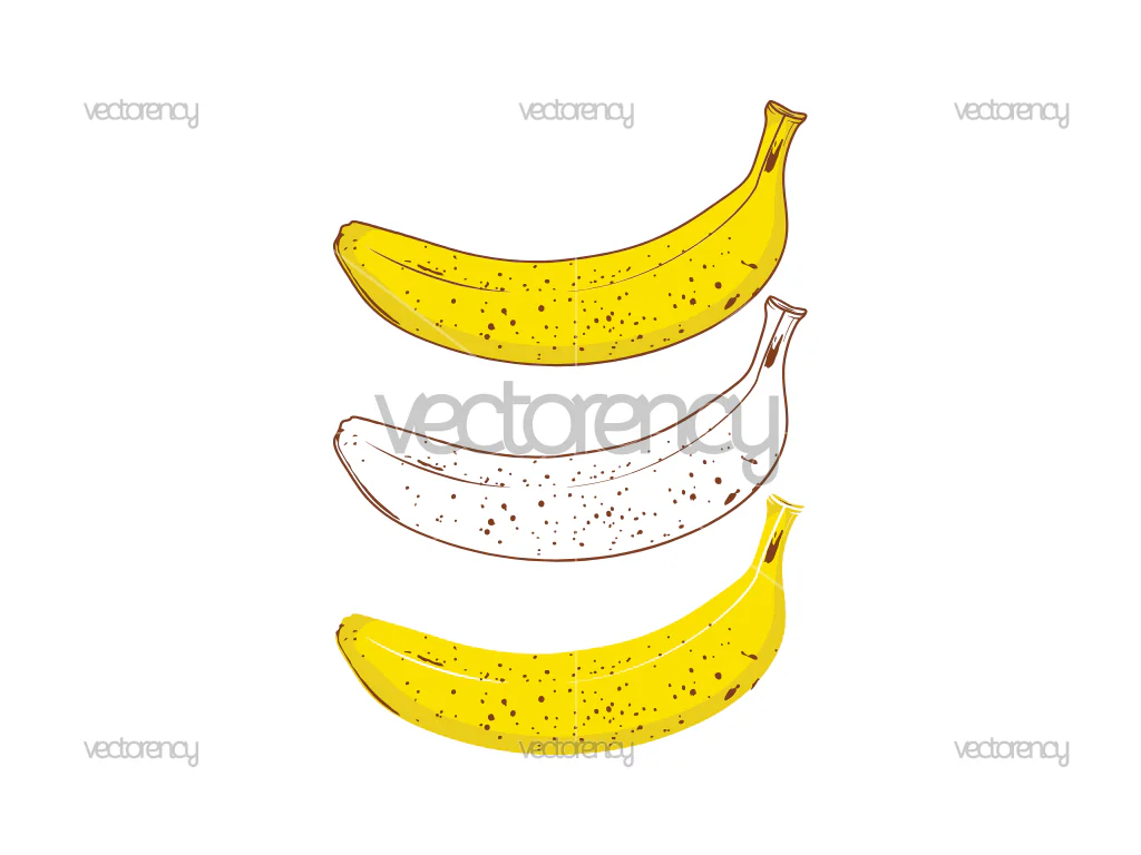 Banana Vector SVG