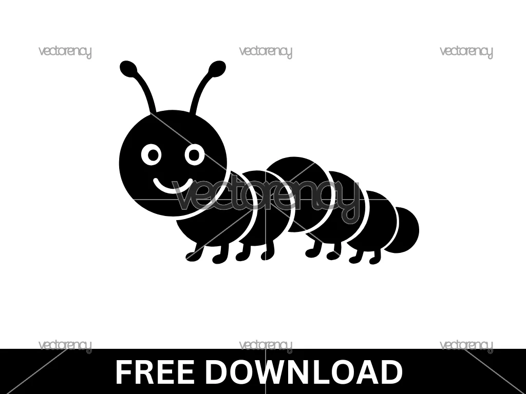 Caterpillar SVG Free