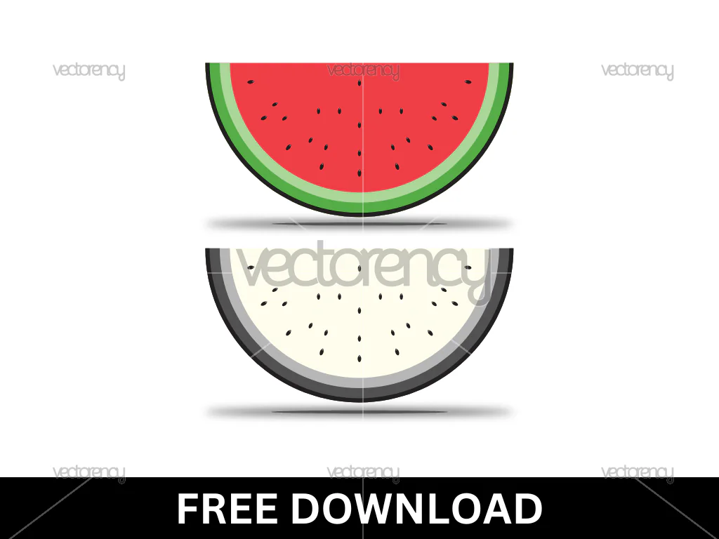 Watermelon Vector EPS SVG Free Download