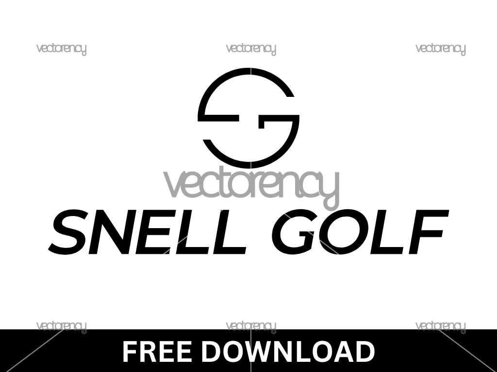 Snell Golf Logo SVG Free