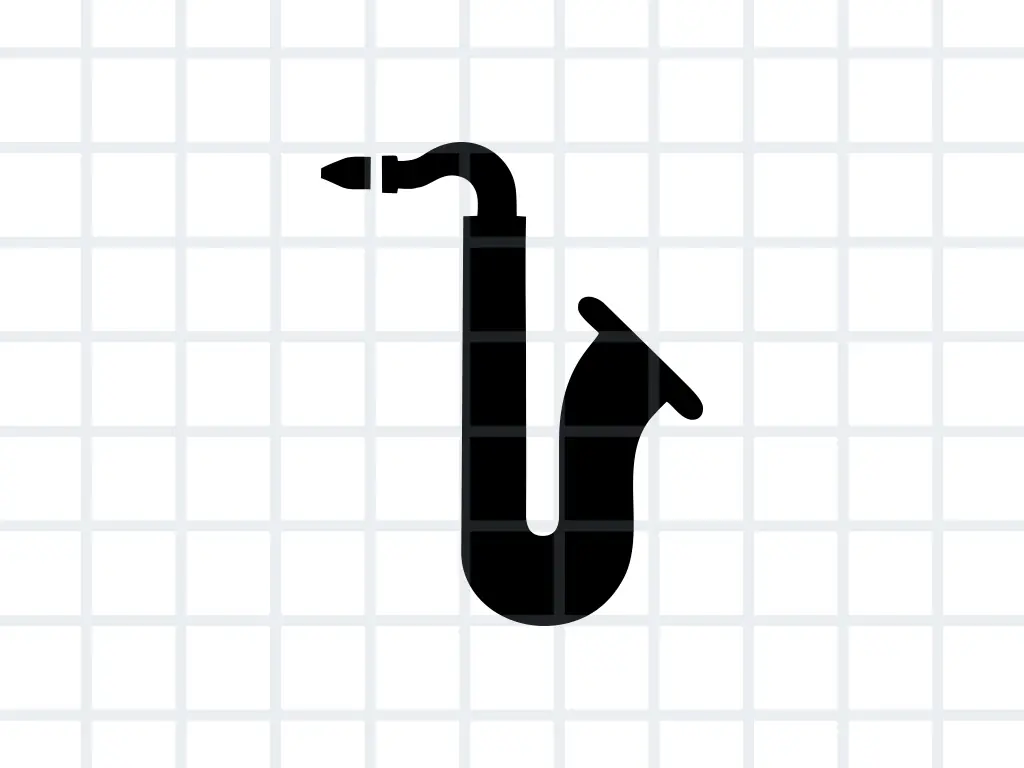 Saxophone SVG