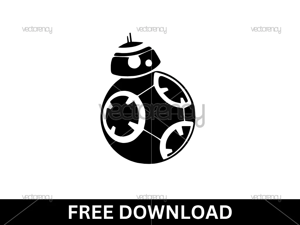 BB8 Star Wars SVG Free