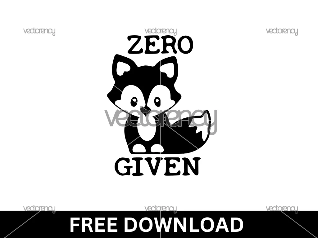 Zero Fox Given SVG Free