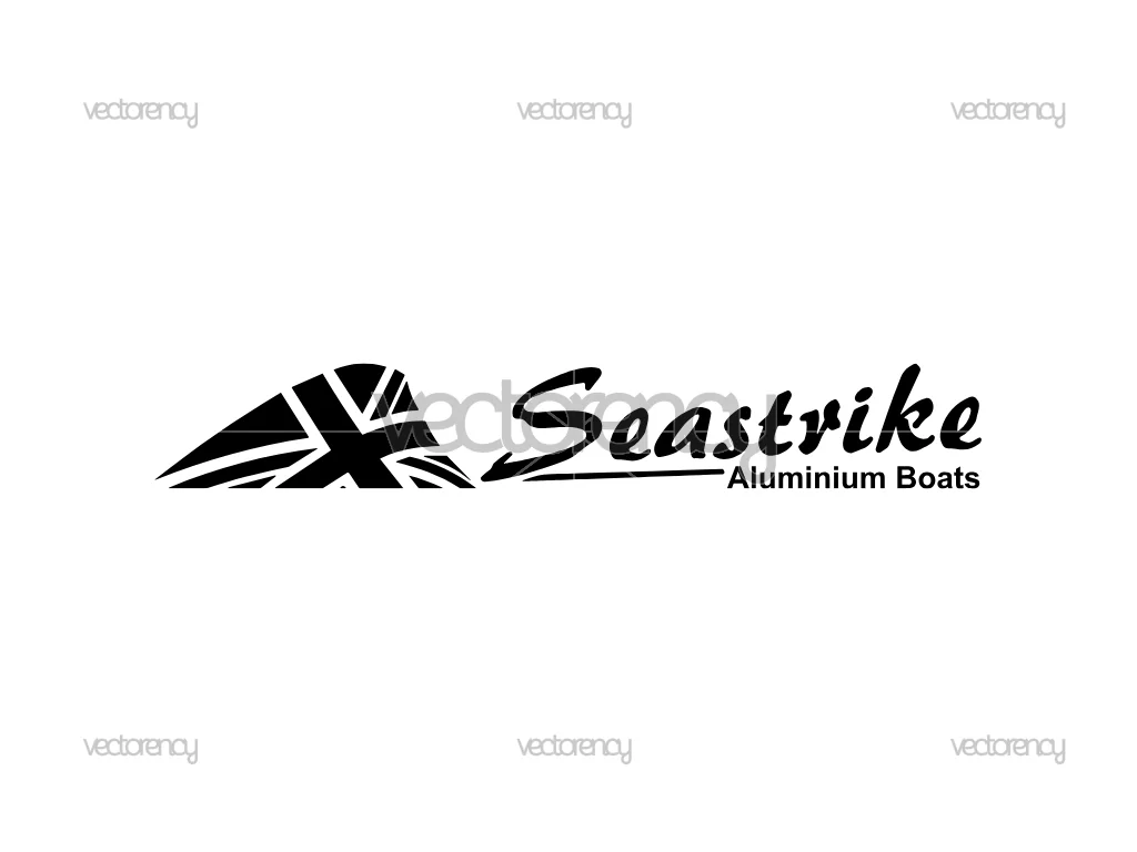 Seastrike Boats Logo SVG Vector PNG EPS