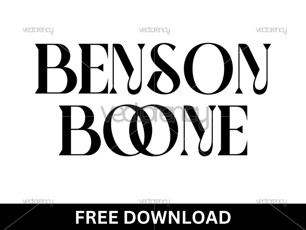 Benson Boone Logo PNG Free Download