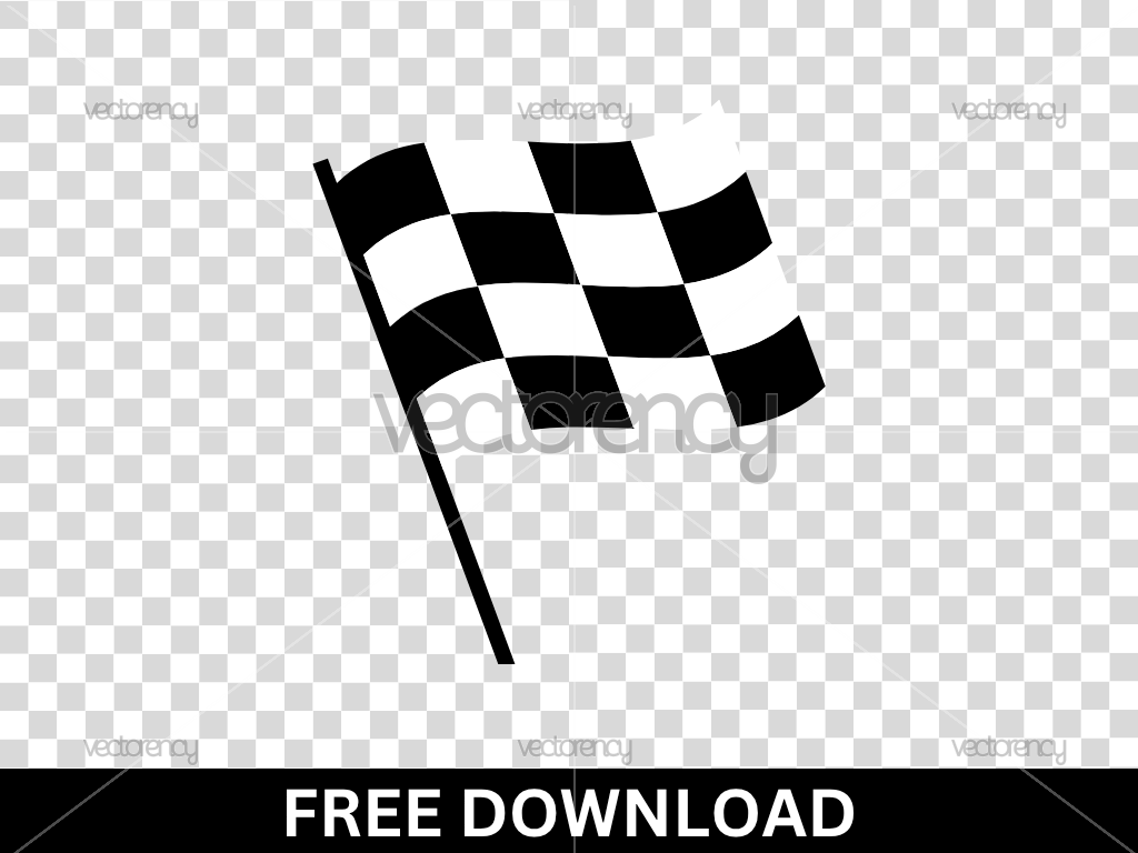 Racing Flag Vector SVG Free Cricut