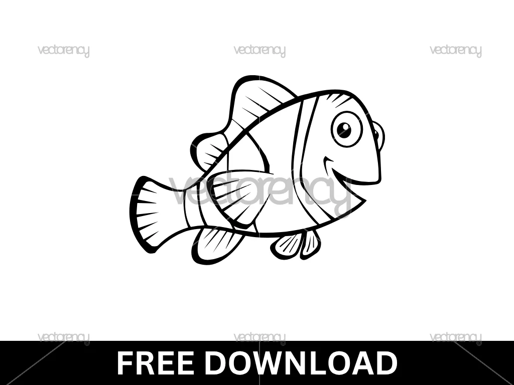 Fish Nemo SVG Free