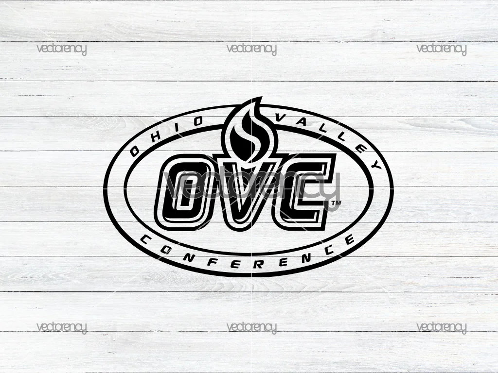Ohio Valley Conference OVC Sport Logo Black SVG