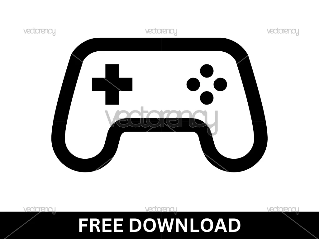 Game Controller SVG Free