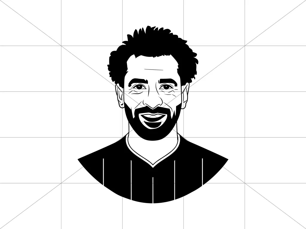 Liverpool Mohamed Salah Vector SVG PNG