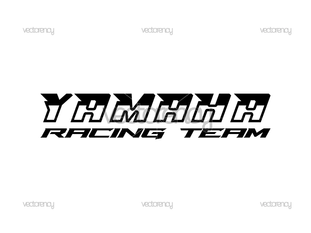 Yamaha Racing Team SVG Cut File PNG EPS
