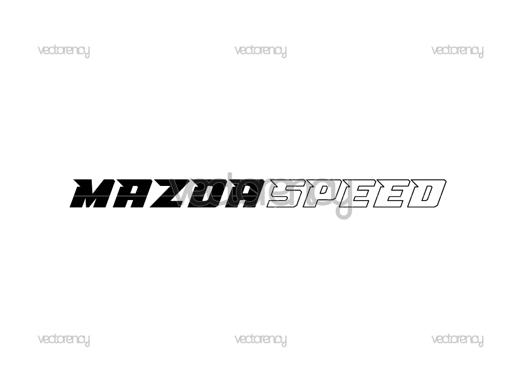 Mazda Speed Vector Premium Design