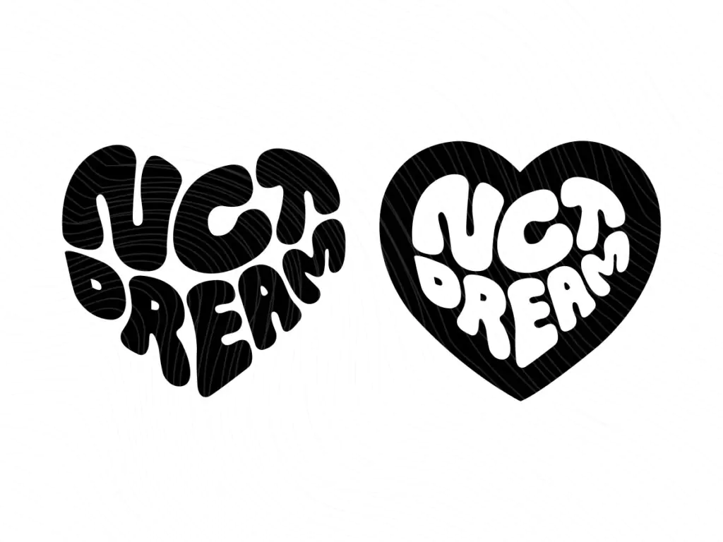 NCT Hello Future Heart SVG Graphic NCT Image