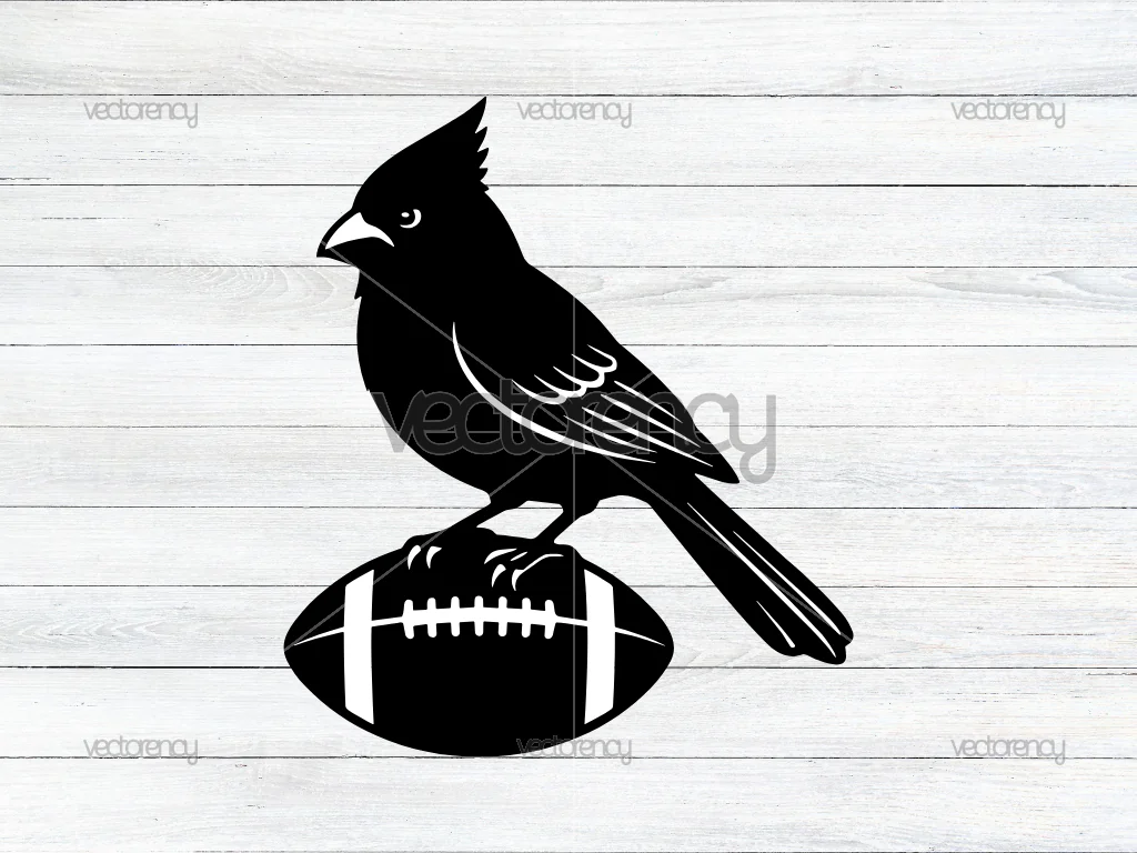 Cardinal Football SVG
