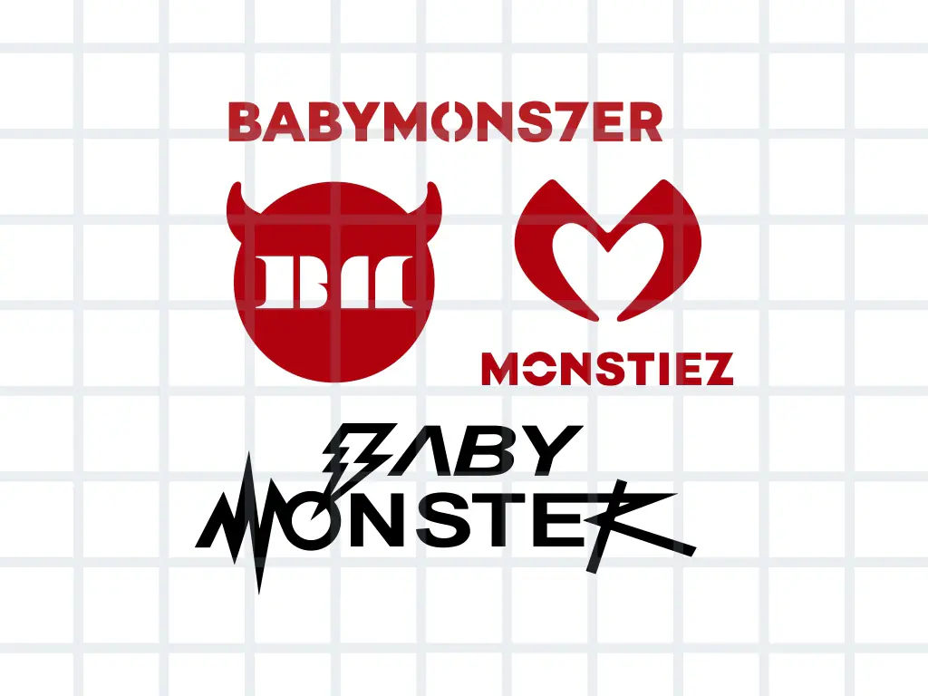 Kpop BABYMONSTER Logo SVG PNG EPS - Digital Download