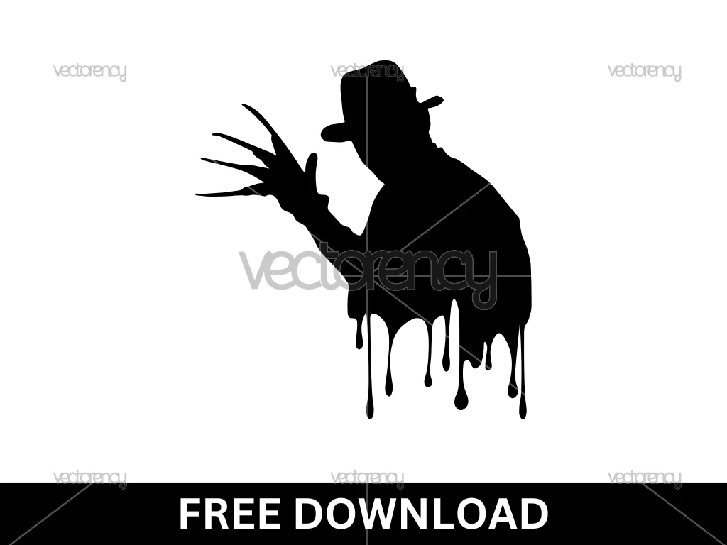 Free Freddy Krueger Silhouette SVG