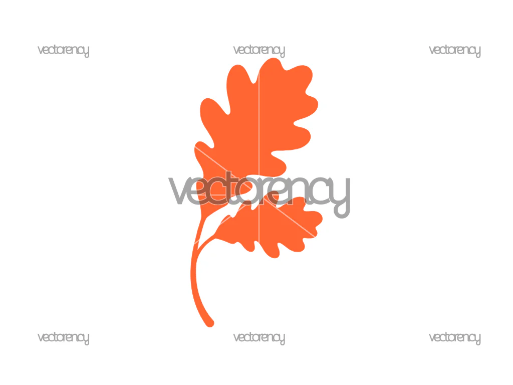 Oak Leaves SVG