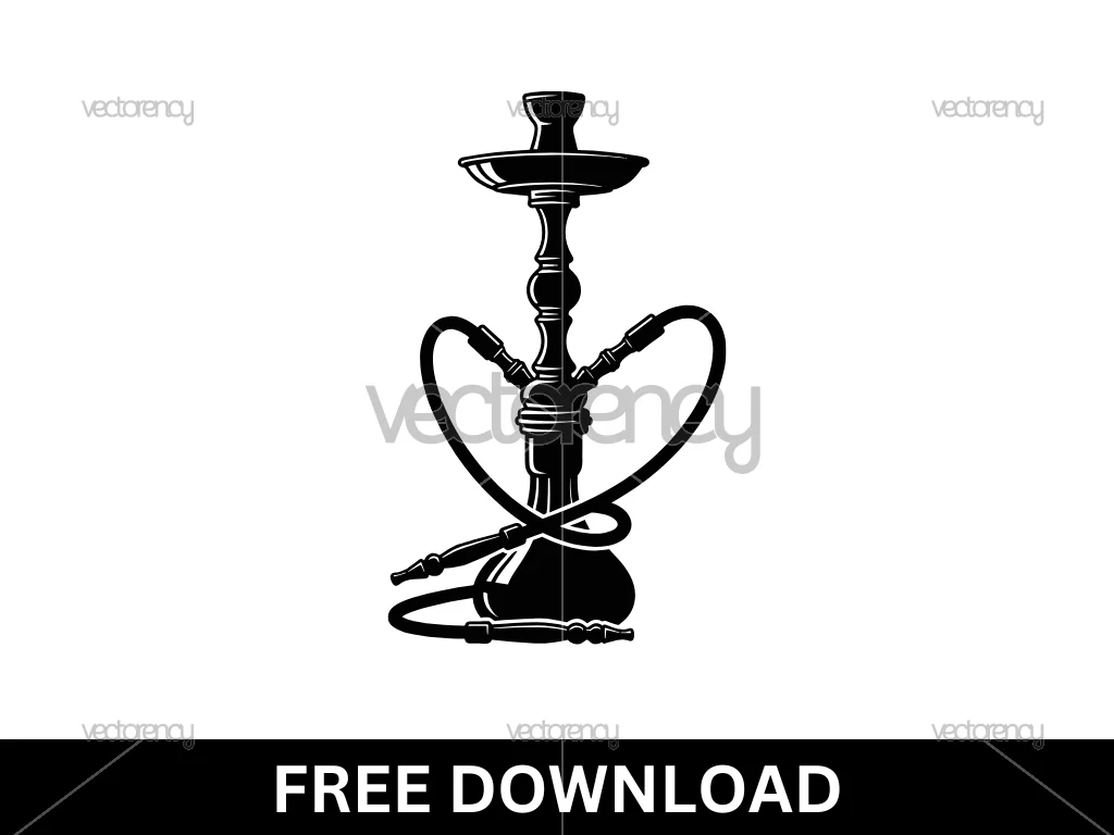 Hookah Shisha SVG Free