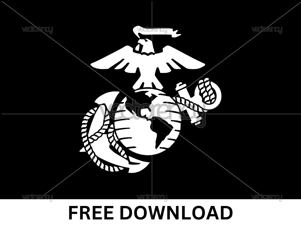 US Marine Corps Eagle Globe Anchor SVG Free Download