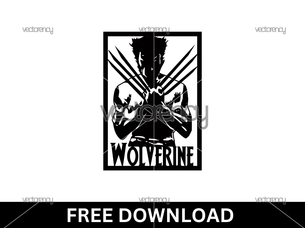 Wolverine Stencil File Download Free