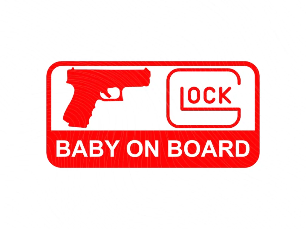 Glock on Board Image SVG PNG