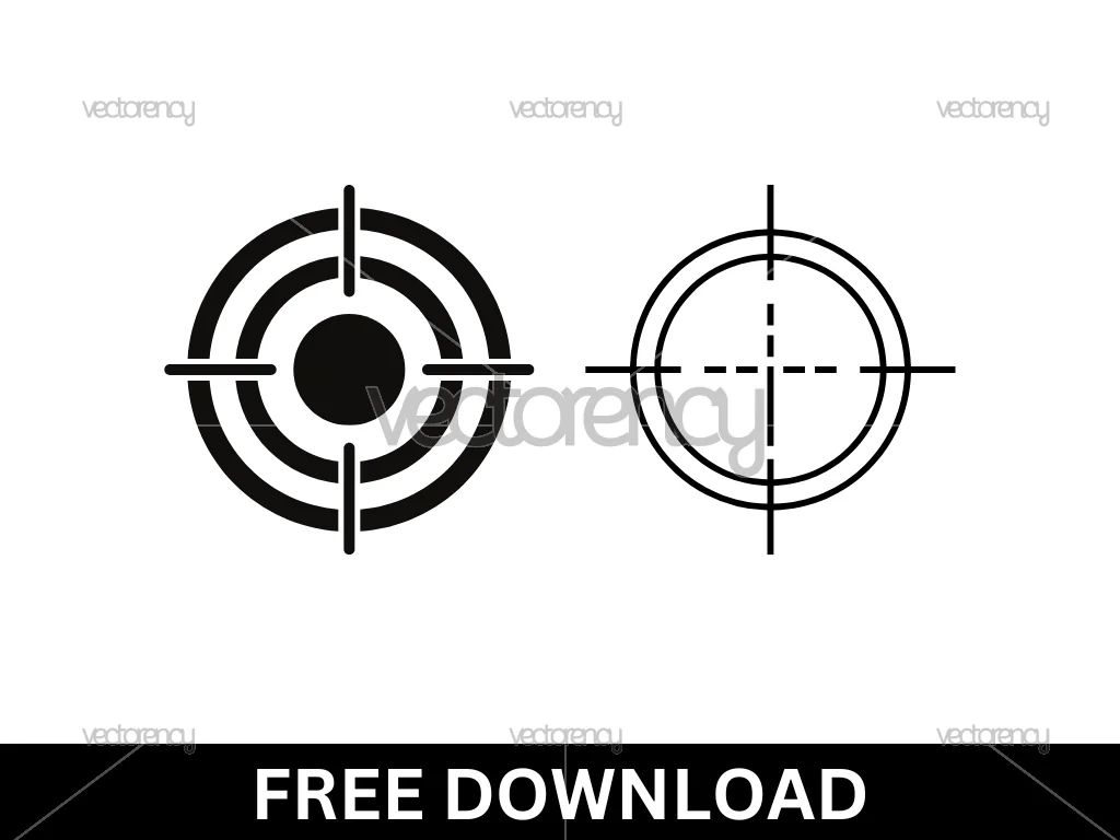 Free Target Symbol Cut Files