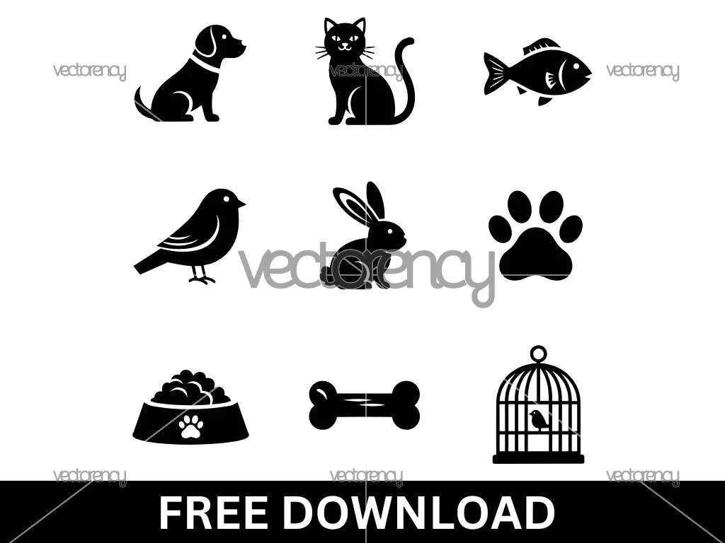 Free Pet SVG Free Dog Cat Bird