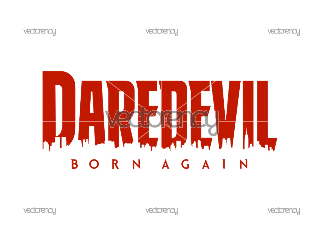 Daredevil Born Again SVG
