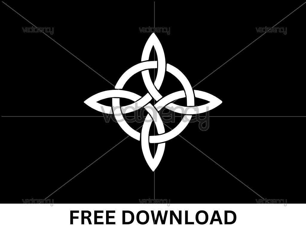 Witches Knot Shape SVG Free