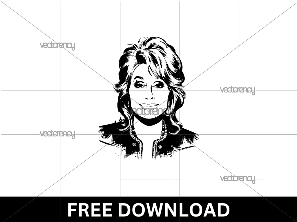 Dolly Parton SVG Free