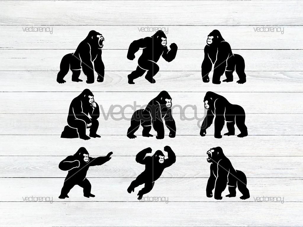 King Kong SVG Image