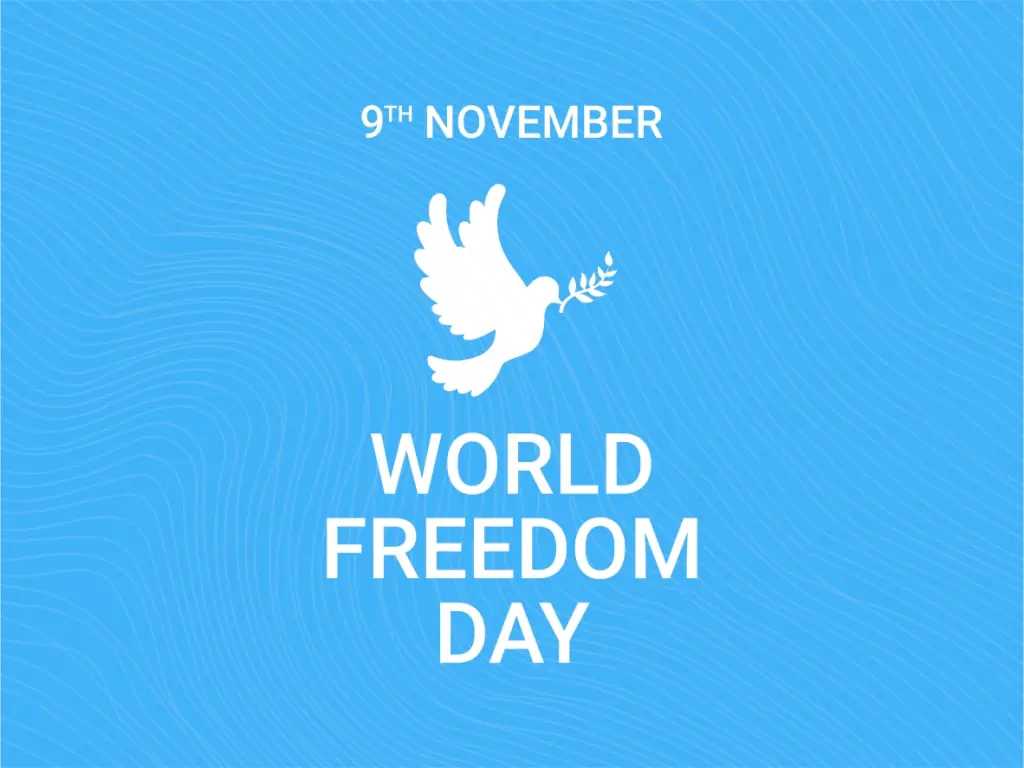 World Freedom Day SVG