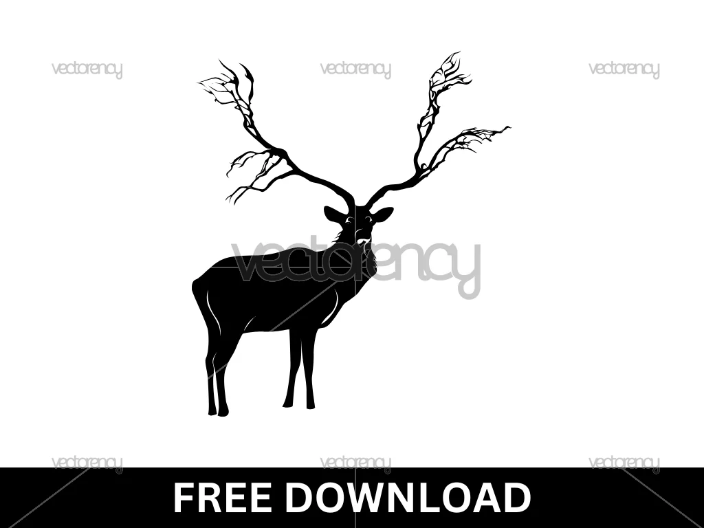 Free Deer Silhouette SVG
