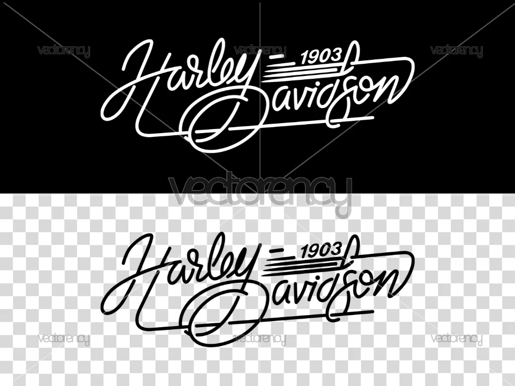 Harley Davidson 1903 Logo SVG PNG
