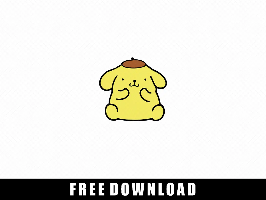 Pompompurin SVG Free Download