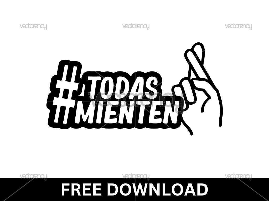 Free Todas Mienten SVG Vector