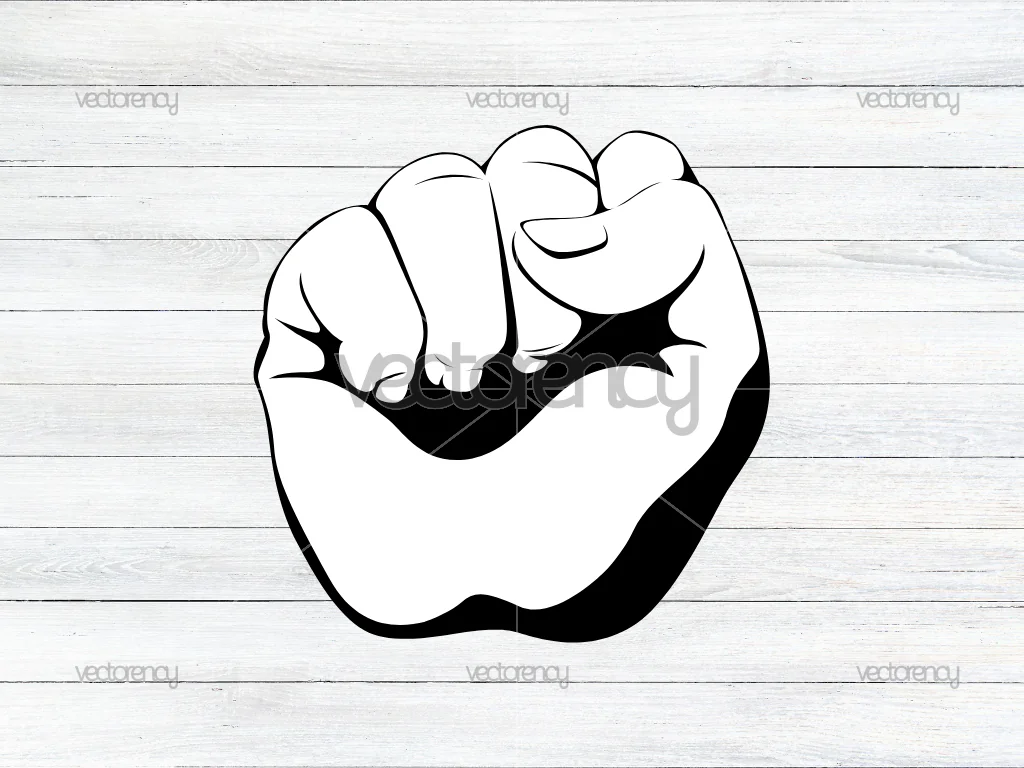 Fight Hand SVG