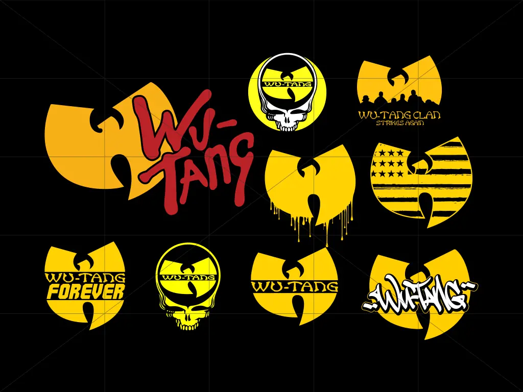 Wu Tang Clan SVG PNG EPS Bundle