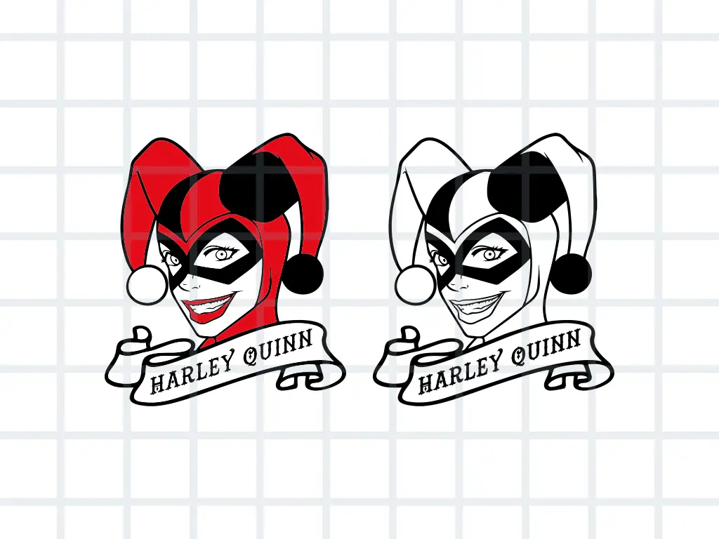 Harley Quinn SVG Design Cricut