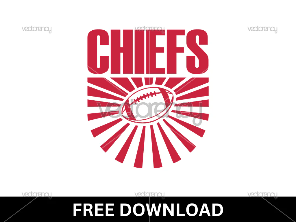 Football Kansas Chiefs Design Free Download