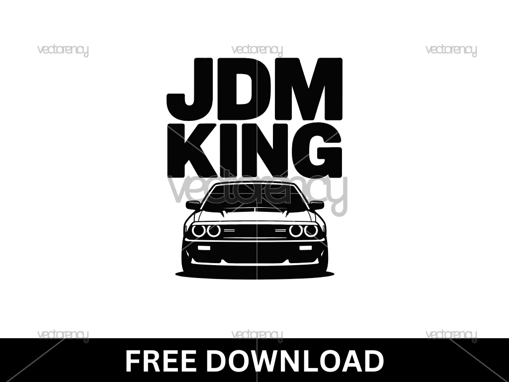Free Vector JDM KING SVG
