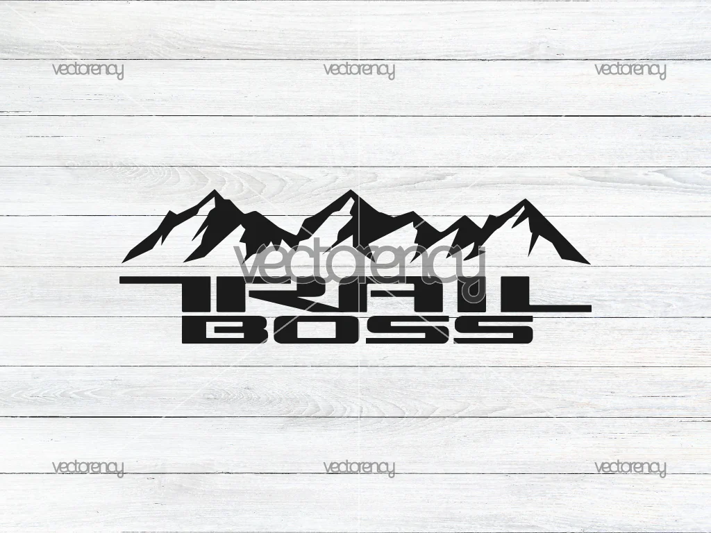 Trail Boss SVG Image Download