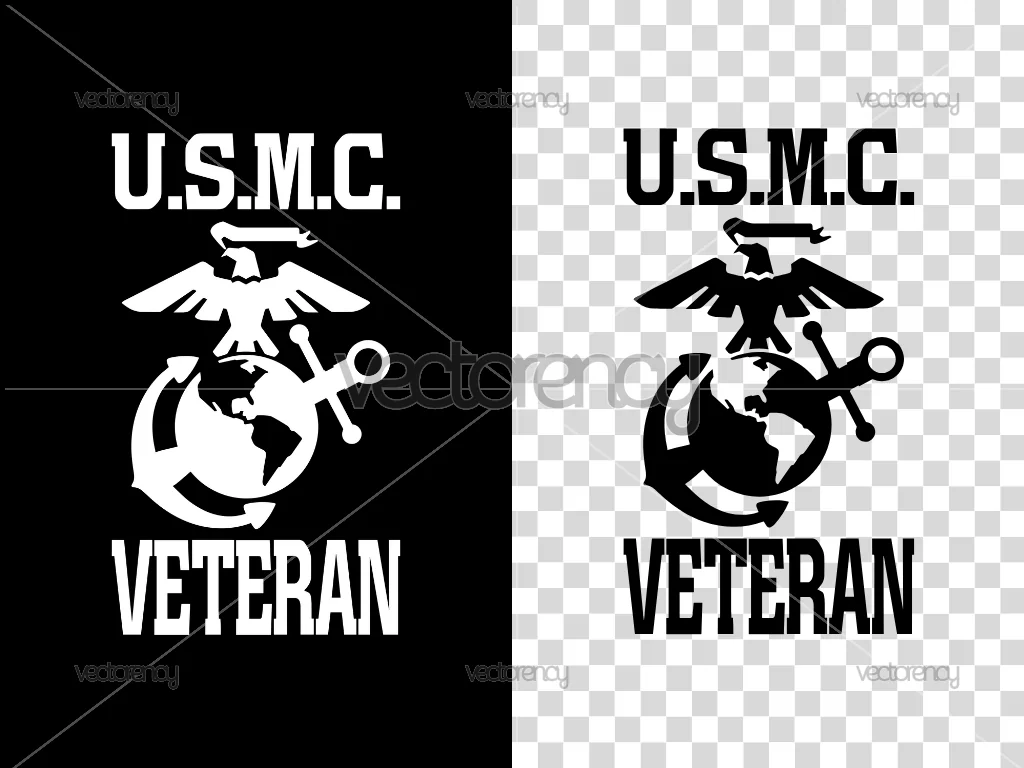 USMC Veteran SVG PNG