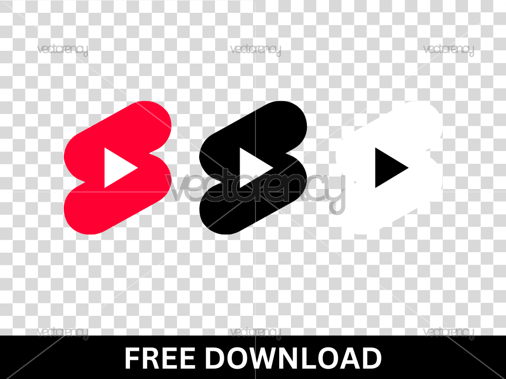 YouTube Short Symbol SVG Free