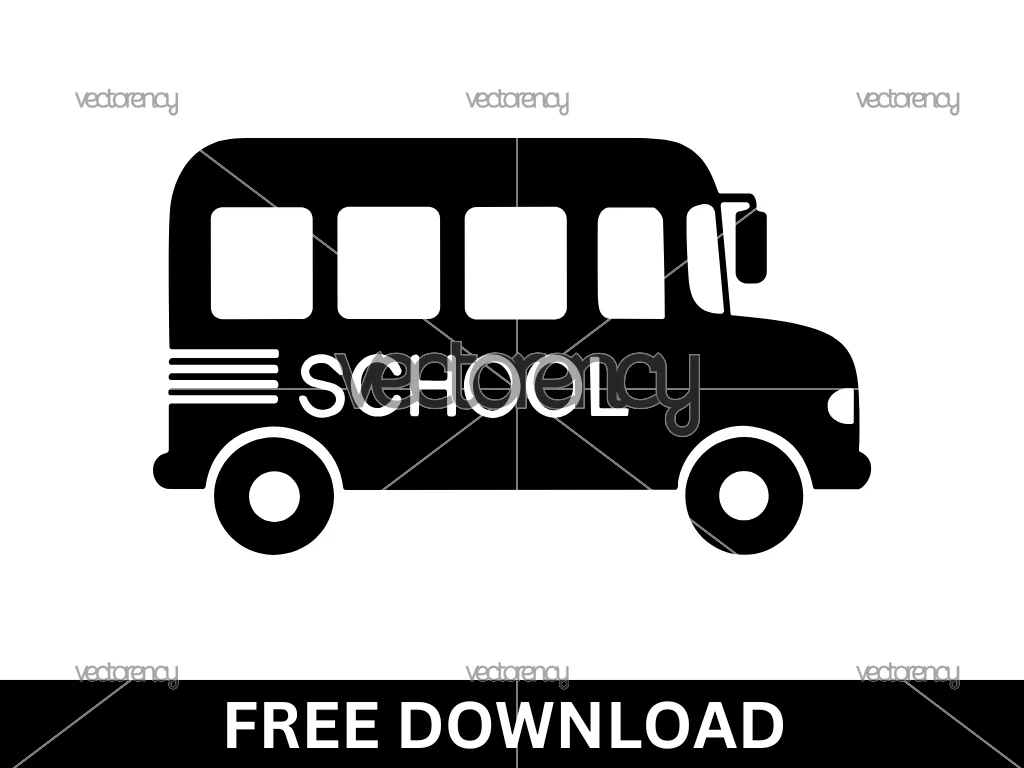 Free School Bus SVG Cricut