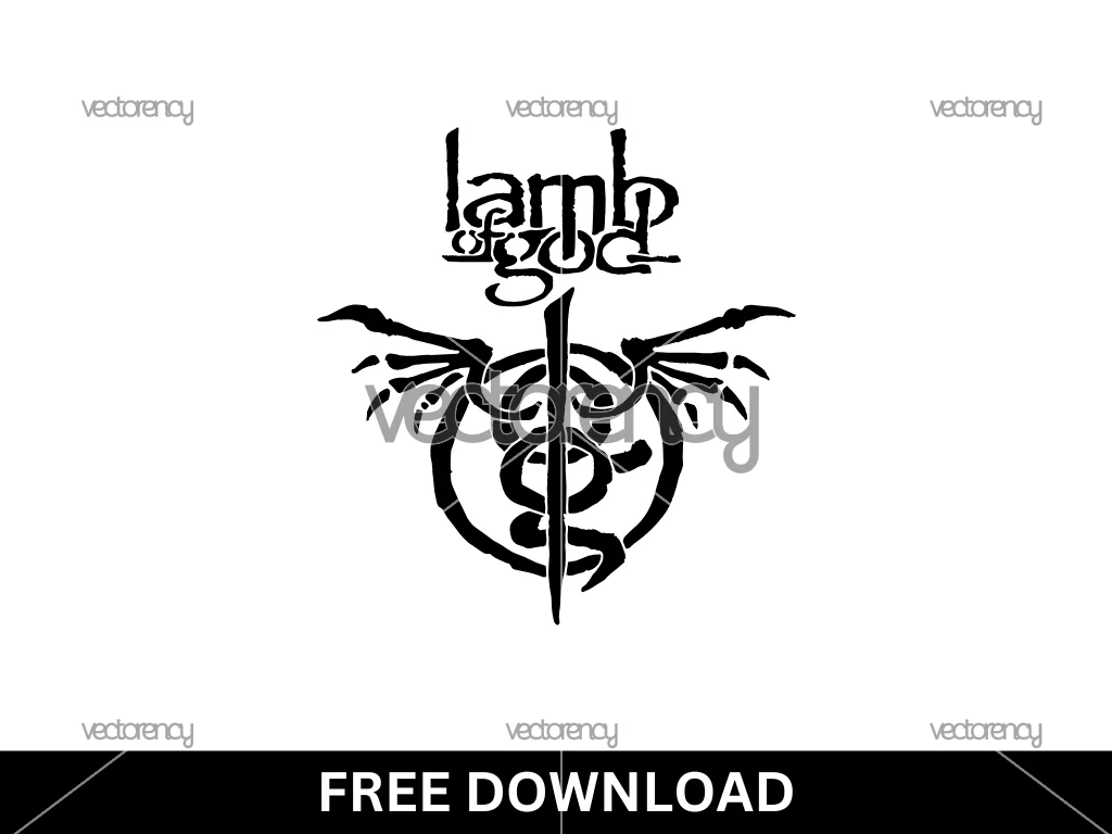 Lamb of God Logo Symbol SVG Free