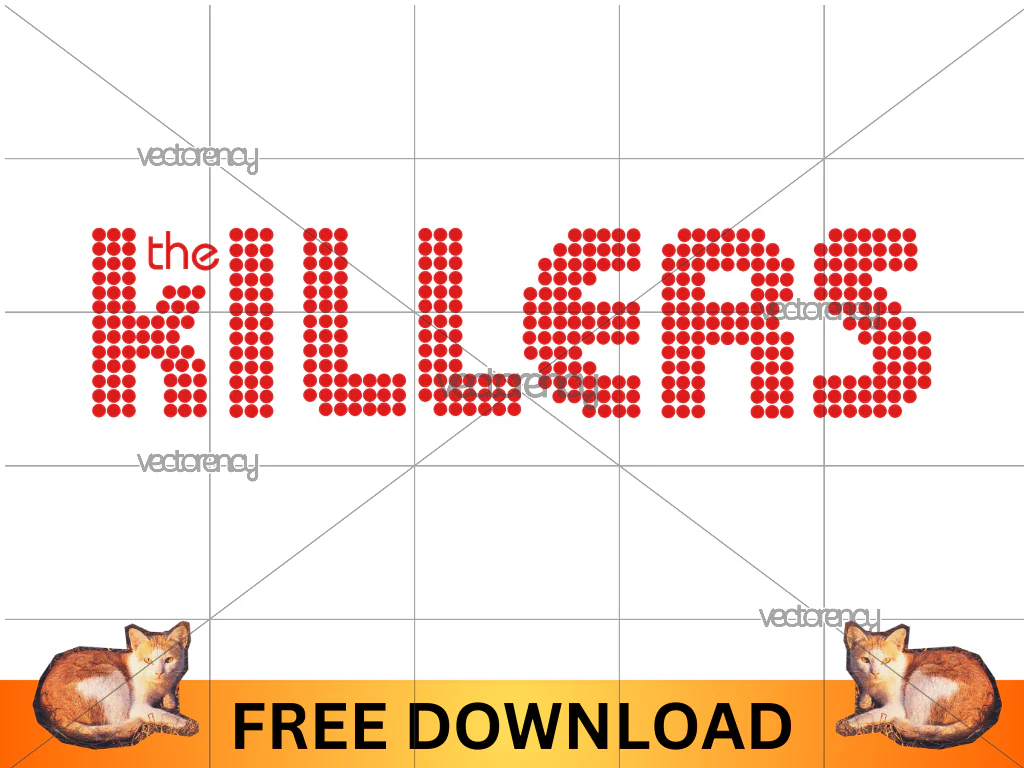 The Killers Band Logo SVG Free