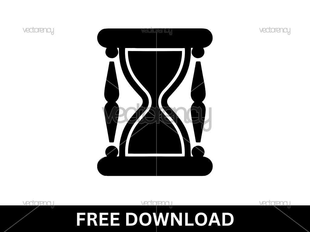 Sand Clock SVG Free Download