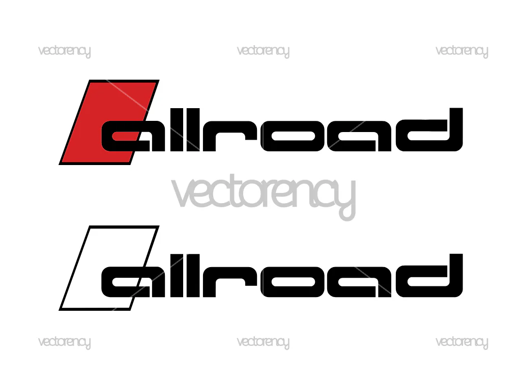 Audi Allroad Logo SVG Vector PNG