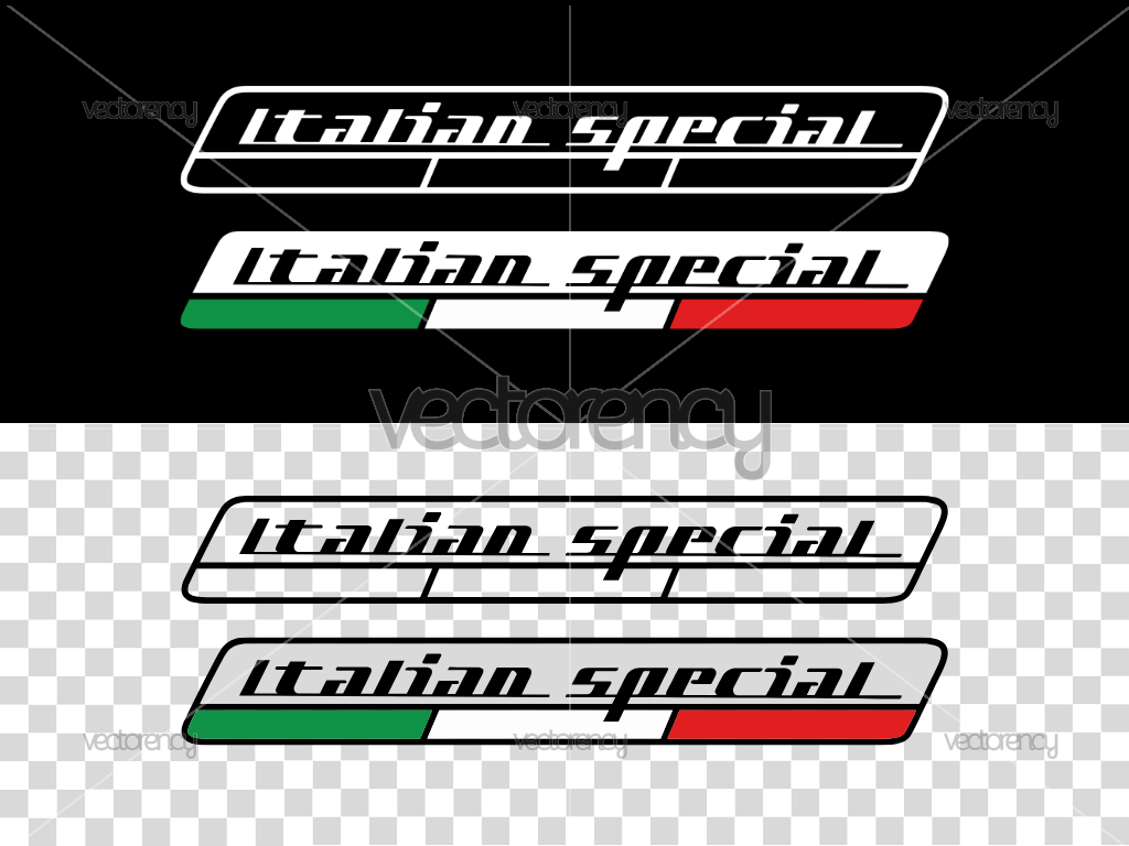 Italia Special Edition Logo Vector SVG PNG Image